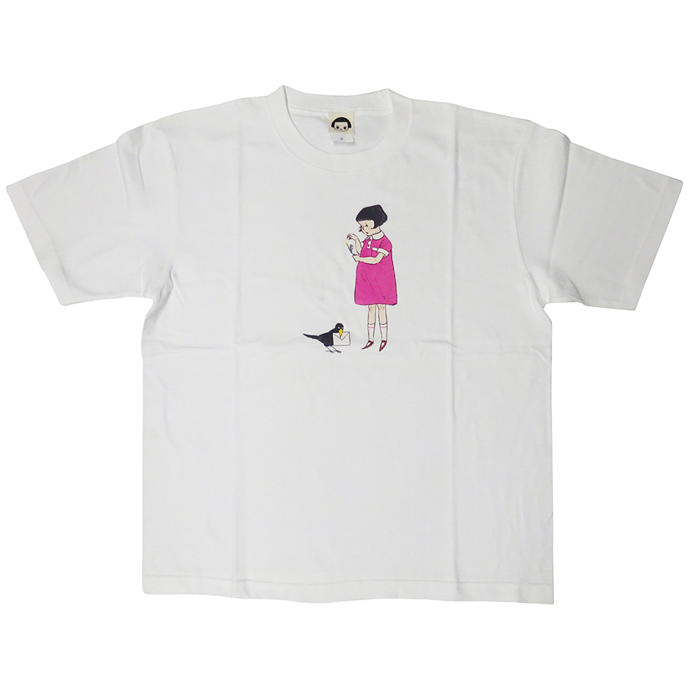チコちゃんに叱られる！　チコちゃん×くらはしれい BIGTシャツ 手紙 WH