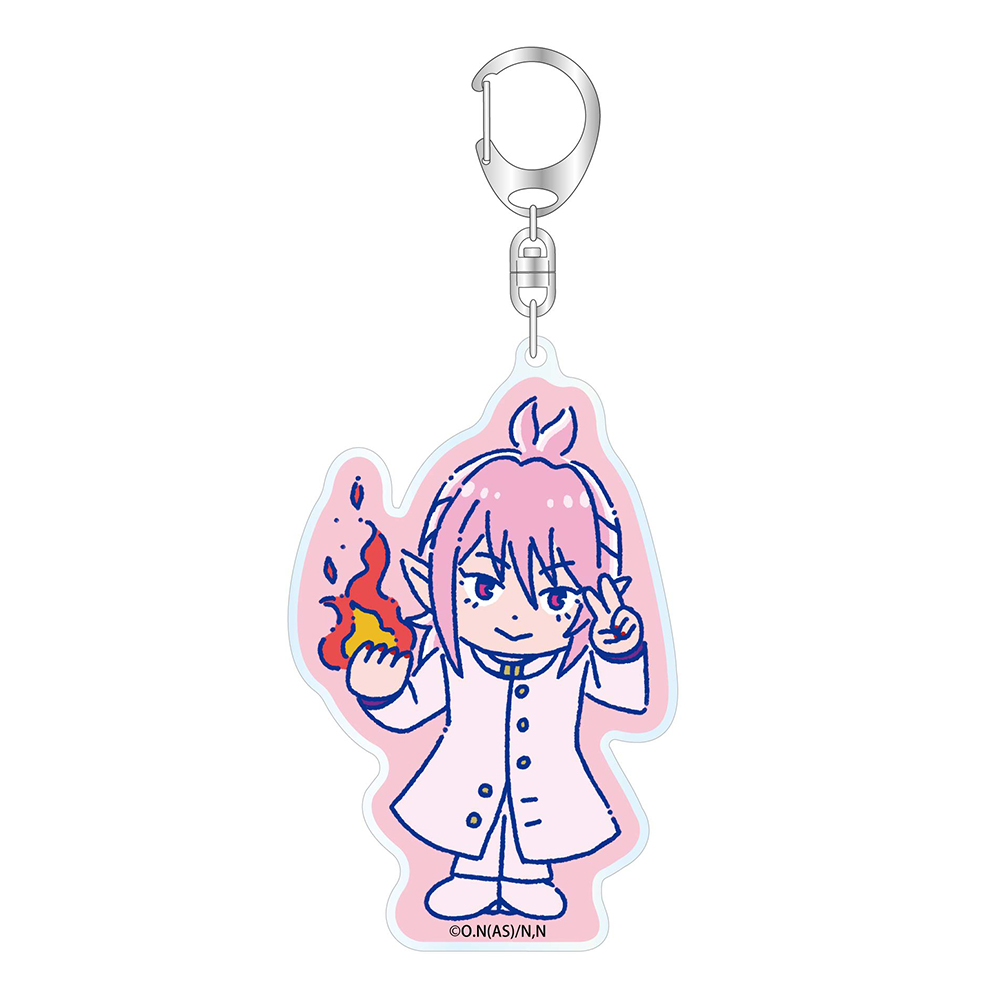 魔入りました！入間くん　ちゃいキャラぷらす アクリルキーホルダー アスモデウス・アリス