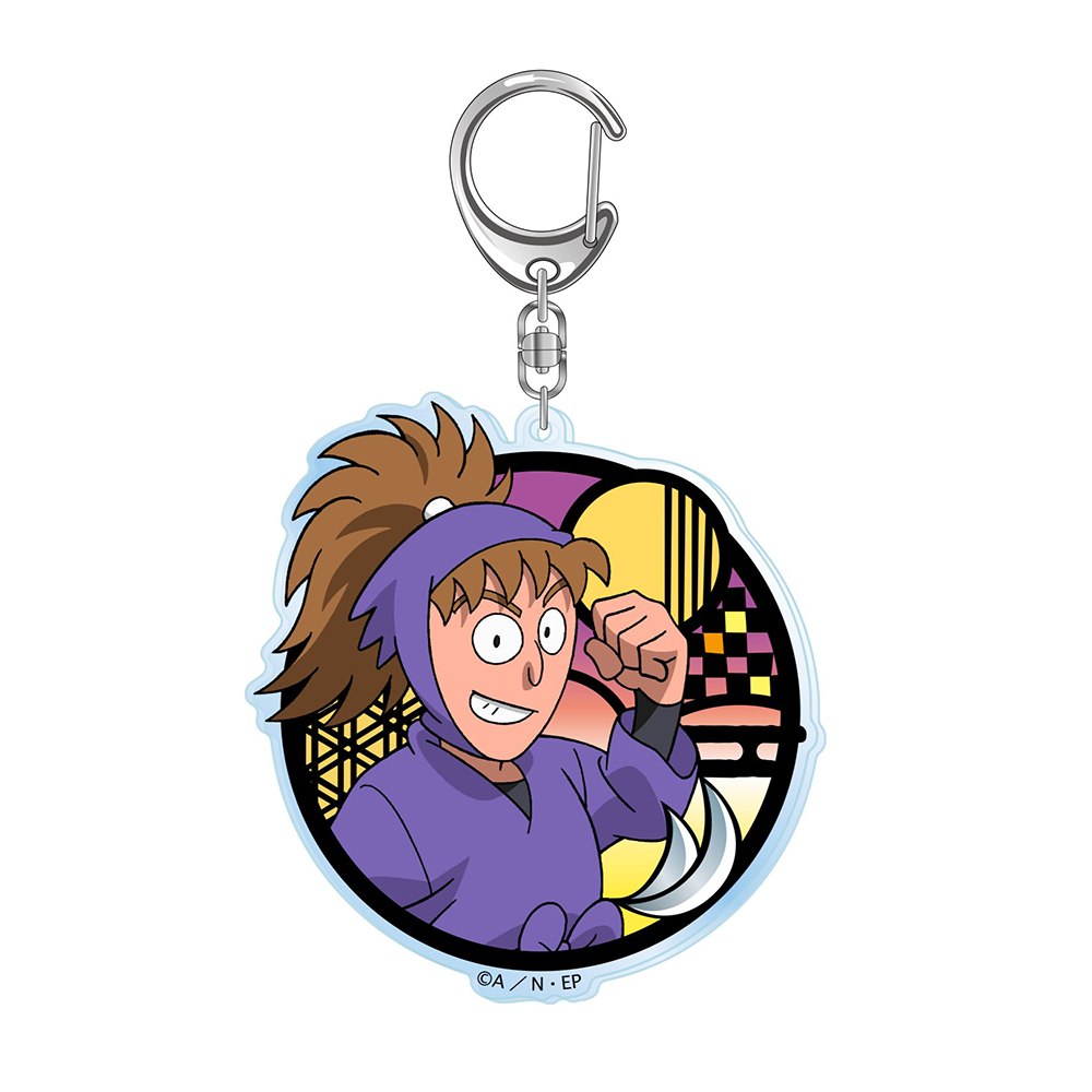 忍たま乱太郎　切り絵シリーズ　アクリルキーホルダー　鉢屋三郎