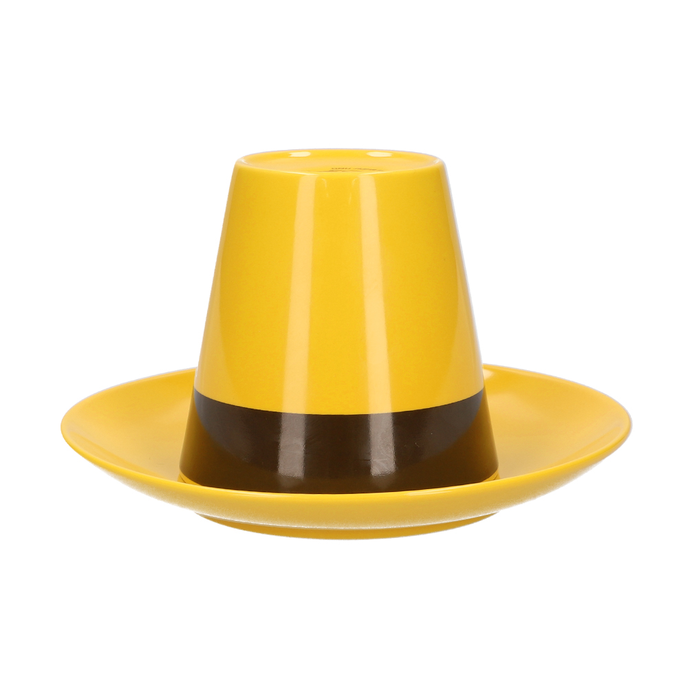 キュリアスジョージキッチン　 黄色い帽子のカップ＆ソーサ―