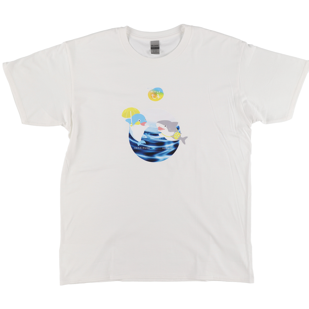 おかえりモネ Tシャツ カサイルカ&コサメＬ